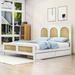 Bay Isle Home™ Skylloura Platform Storage Bed Wood in Gray/White | 46 H x 57 W x 81 D in | Wayfair 0EF57923B8874DF2B329E4696F1EF5D3