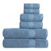 Eider & Ivory™ Teanna - A1HC Premium Multi-Size Bath Towel Set Ultra Soft Quick Dry Pack of 6 100% Cotton | 30 W in | Wayfair