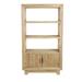 Loon Peak® Jadius 39.5" W Solid Wood Shelving Unit Wood in Brown | 69.2 H x 39.5 W x 15.7 D in | Wayfair E123ABE1191C48138C14945C75653C54