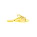 Melissa Sandals: Yellow Solid Shoes - Women's Size 38 - Open Toe