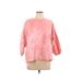 Gap Sweatshirt: Pink Tie-dye Tops - Women's Size Large