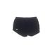 Under Armour Athletic Shorts: Black Solid Activewear - Women's Size Large