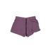 Reebok Athletic Shorts: Purple Solid Activewear - Women's Size X-Large