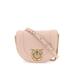 Mini Love Bag Click Round Leather Shoulder Bag