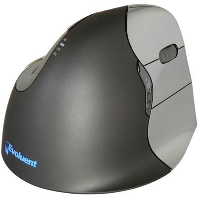Evoluent Kabelgebundene Vertical Maus 4 grau, 7.6x11.7x8.6 cm