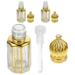 Essential Oil Bottling Bottles Empty Arabic Perfume Glass Aromatherapy Woman 3 Pcs
