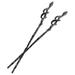 2 Pcs Vintage Hairpin Accessories Decor Styling Girl Wax Stick for Wigs Cosplay Fork Chopsticks Pins Bun Bride