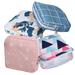 4 Pcs Sanitary Napkin Storage Bag Tampon Pouch Period Lattice Tote Organizer for Backpack Coin Sanitarys Case