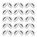 50 Pcs Glasses Accessories Spacers Metal Eyeglasses Stainless Steel Useful Convex Gaskets Parts