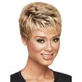 Uytogofe Short Full Wig Colors Wigs Natural Synthetic Party Wigs Hair Mix Hair Women Wig Human Hair Wig Lace Front Wigs Human Hair Human Hair Lace Front Wigs Wig Cap Glueless Wig Wigs for White Women