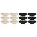 6 Pairs Anti-wear Stickers for High Heels Liners Shoes Grips Sports Silicone Double-sided Tape Women s