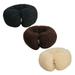 Snap Bun Makers 3 Pcs Donut Hair Iron Strip Dryer It Wig Practical Hairbands for Making Miss