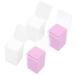 Eyelash Cleaning Pads Cotton Wipe Glue Wiper Makeup Mat Anti-clogging Plastic Bottle 800 Pcs