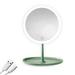 USB Tabletop Touch Cosmetic Mirror LED Light up Makeup Mirror Dimmable