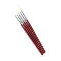Paintbrushes 5 PCS Nail Polish Tools Line for Nails Manicure Wooden Pole Bamboo