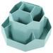 Large-capacity Rotating Pen Holder Storage Box Office Student Desktop Stationery (blue (rotating)) Makeup Brush Supply