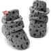 Newborn Infant Baby Girls Boys Warm Fleece Winter Booties First Walkers Slippers Shoes