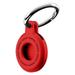 QISIWOLE Silicone Case Keychain for AirTag Cover Strap with Snap Ring Anti-lost Location GPS Tracker-Protector Deals