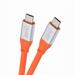 JSER 2.0M USB3.2 Cable 20Gbps Ultra Soft High Flex 100W 8K 5K 4K USB4.0 Hyper Super Flexible Cord Male to Male