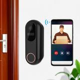 Oneshit Security Spring Clearance Smart Wireless Remote Video Doorbell Intelligent Visual Doorbell 1080P HD Night Vision Intercom Wireless Two-Way Audio Support 2.4G/5G WIFI
