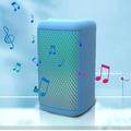 Oneshit Bluetooth Audio On Clearance High-looking Wireless Bluetooth Speakers With Five Kinds Of Colorful Lights Effects Subwoofer HiFi Sound Outdoor And Indoor High Power Audio Support USB And FM