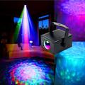 Oneshit Projector Clearance Party Projection Lamp Stage Light Multiple Projection Patterns Mini LED Color Projection Light Sound Control Remote Control RGB Full Color Portable Installation