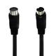 WINDLAND S-Video Cable for TV VCR DVD Camcorders Video Cards Mini Din 10Pin Male to Female S-Video Cable Connector 3/1.5/1/0.5m