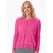 Blair Women's Spindrift™ Soft Cardigan Sweater - Pink - PS - Petite