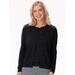 Blair Women's Spindrift™ Soft Cardigan Sweater - Black - 3X - Womens