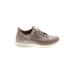 Rockport Sneakers: Gray Print Shoes - Women's Size 9 - Almond Toe