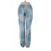 Sweatpants - High Rise: Blue Activewear - Women's Size Medium