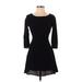 Gap Casual Dress - A-Line: Black Dresses - Women's Size 00 Petite