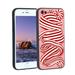 Whimsical-candy-cane-stripes-4 phone case for iPhone 7 Plus for Women Men Gifts Flexible Painting silicone Shockproof - Phone Cover for iPhone 7 Plus