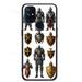 Classic-knight-armor-symbols-1 phone case for OnePlus Nord N10 for Women Men Gifts Soft silicone Style Shockproof - Classic-knight-armor-symbols-1 Case for OnePlus Nord N10