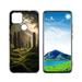 Compatible with Google Pixel 5A 5G Phone Case Mystical-druid-stone-circles-4 Case Silicone Protective for Teen Girl Boy Case for Google Pixel 5A 5G