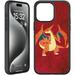 Compatible with iPhone 14 Pro Max (6.7 Inch) Phone Case (Matte Hard Back(PC) & Soft Edge (TPU))-Pokemon Charizard NA8654