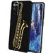 Classic-saxophone-notes-2 phone case for Samsung Galaxy A02S(US Model) for Women Men Gifts Soft silicone Style Shockproof - Classic-saxophone-notes-2 Case for Samsung Galaxy A02S(US Model)