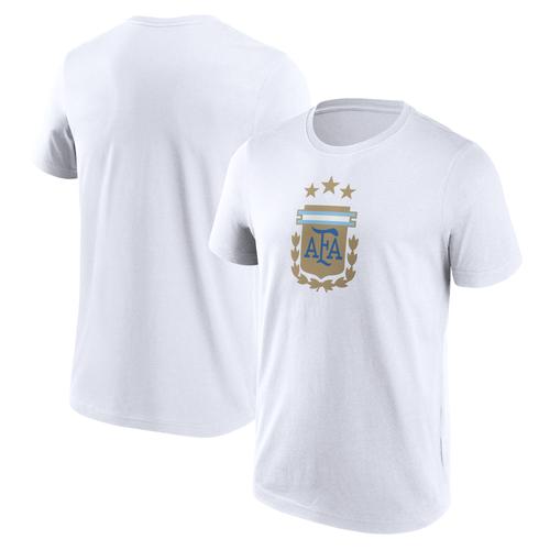 Argentinien Primary Logo Grafik-T-Shirt – Weiß – Herren