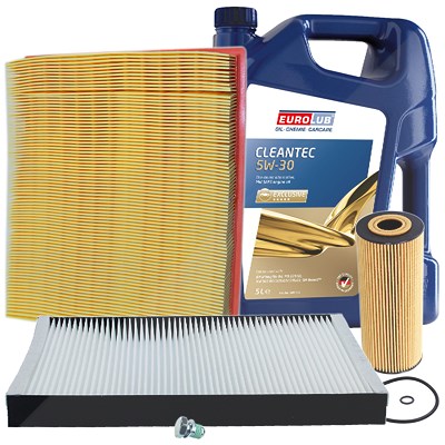 Bestprice Inspektionspaket Filtersatz SET A + 5l ÖL [Hersteller-Nr. 10493574] für Skoda, VW Image