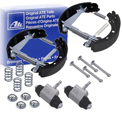 Ate Bremsbackensatz TopKit komplet vormontiert [Hersteller-Nr. 03.0520-4219.3] für Audi, Skoda, VW