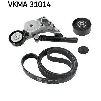 Skf Keilrippenriemensatz [Hersteller-Nr. VKMA31014] für Audi, Seat, Skoda, VW Image