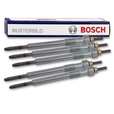 Bosch 5x Glühkerze Duraterm GLP023 [Hersteller-Nr. 0250202023] für Jeep, VW Image
