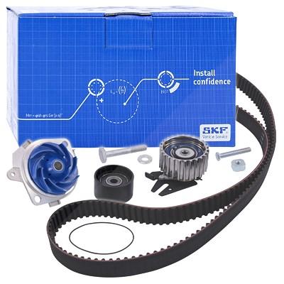 Skf Wasserpumpe + Zahnriemensatz [Hersteller-Nr. VKMC05194] für Opel, Saab, Suzuki, Vauxhall Image