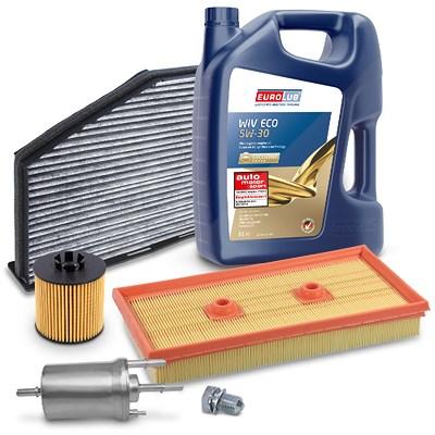 Bestprice Inspektionspaket Filtersatz SET B + 5l ÖL [Hersteller-Nr. 40207447] für Audi, Skoda, VW Image