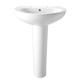 Basin To Go 2 Taphole Basin & Full Pedestal Complete Pack