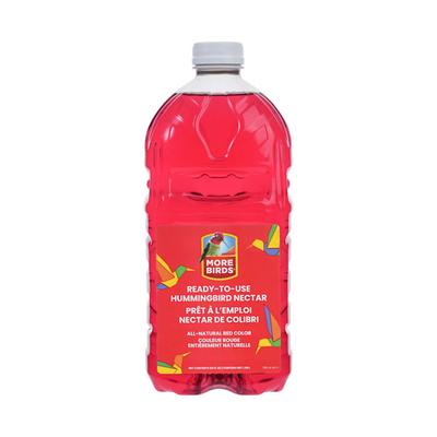More Birds All-Natural Red Ready-to-Use Hummingbird Nectar, 64 fl. oz.