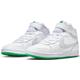 Sneaker NIKE SPORTSWEAR "Court Borough Mid 2" Gr. 30, weiß (white, football grey, stadium green) Schuhe Sneaker