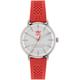 Quarzuhr ADIDAS ORIGINALS "CODE ONE 3H, AOSY230242I" Armbanduhren rot Damen Quarzuhren