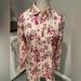 J. Crew Tops | Nwt J. Crew Collection Slim Fit Silk Shirt In Budding Floral | Color: Pink/Red | Size: 4