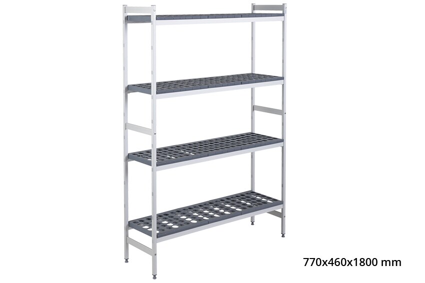Fermostock 5711 Grundregal, 770 x 460 x 1800 mm Image